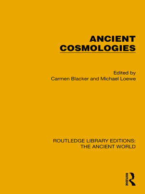 cover image of Ancient Cosmologies